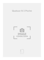 QUATUOR N 3 POCHE  MUSIQUE D'ENSEMBLE