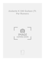 ANDANTE K 330 GUITARE (TR. PAR ROMERO