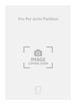 TRIO PER ARCHI PARTITION  MUSIQUE D'ENSEMBLE