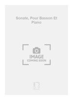SONATE, POUR BASSON ET PIANO  BASSON
