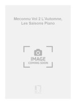 MECONNU VOL 2 L'AUTOMNE, LES SAISONS PIANO  PIANO