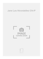 JANE LES HIRONDELLES CHT-P  CHANT