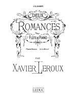 XAVIER LEROUX: DEUX ROMANCES (FLUTE/PIANO)
