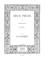 PHILIPPE GAUBERT: 2 PIECES NO.1: ROMANCE (CLARINET & PIANO)