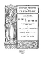 JOSEPH BONNET: POEMES D'AUTOMNE