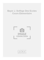 BAYER J. SOLFEGE DES ECOLES COURS ELEMENTAIRE BOOK