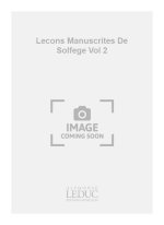 BUSSER LECONS MANUSCRITES DE SOLFEGE VOL2 B AVEC ACC BL531 MALE VCE BK