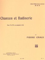 CHANSON ET BADINERIE POUR FLUTE