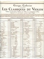CHRISTOPH WILLIBALD VON GLUCK: BALLET DES BERGERS (CLASSIQUES NO.4) (VIOLIN & PIANO)