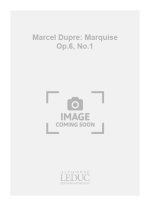 MARCEL DUPRE: MARQUISE OP.6, NO.1 (BAR) (VOICE & PIANO)