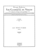 JEAN-PHILIPPE RAMEAU: TAMBOURIN (CLASSIQUES NO.130) (VIOLIN & PIANO)