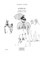 GABRIEL FAURE: PIECE (SAXOPHONE-ALTO & PIANO)