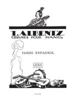 ISAAC MANUEL FRANCISCO ALBENIZ: TANGO IN A MINOR (PIANO SOLO) PIANO