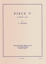 CESAR FRANCK: PIECE V (OBOE/PIANO)