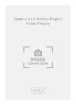 FRANCOIS-JOSEPH GOSSEC: HYMNE A LA NATURE (CHORAL-MIXED ACCOMPANIED)
