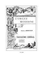 HENDRIK ANDRIESSEN: TROISIEME CHORAL (ORGAN)