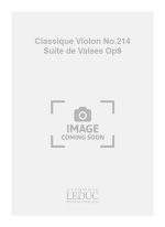 SCHUBERT CATHERINE CLASSIQUE NO 214 SUITE DE VALSES OP 9 VIOLIN BOOK