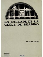 JACQUES IBERT: LA BALLADE DE LA GEOLE DE READING (ORCHESTRA)