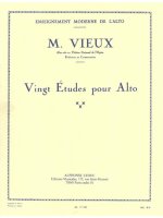 MAURICE VIEUX: TWENTY STUDIES FOR VIOLA (VIOLA)