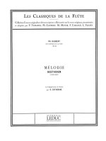 LUDWIG VAN BEETHOVEN: MELODIE (CLASSIQUES NO.6) (FLUTE & PIANO)