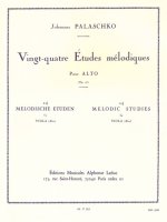 JOHANNES PALASCHKO: 24 ETUDES MELODIQUES OP.77 (VIOLA SOLO)