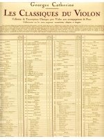 ROBERT ALEXANDER SCHUMANN: BARCAROLLE (CLASSIQUES NO.255) (VIOLIN & PIANO)