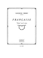 JACQUES IBERT: FRANCAISE (PIANO SOLO) PIANO