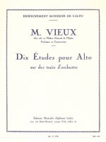 MARCEL VIEUX: 10 STUDIES FOR VIOLA