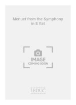 WOLFGANG AMADEUS MOZART: MENUET FROM THE SYMPHONY IN E FLAT (CLASSIQUES NO.80) (VIOLIN & PIANO)