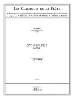 FREDERIC FRANCOIS CHOPIN: PRELUDE NO.15, OP.28 IN D FLAT MAJOR (CLASSIQUES NO.10) (FLUTE & PIANO)