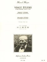 MARCEL MOYSE: TWENTY STUDIES AFTER KREUTZER, ADAPTED FOR FLUTE
