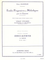PAUL JEANJEAN: ETUDES PROGRESSIVES ET MELODIQUES VOL.3 (CLARINET SOLO)
