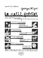GEORGES MIGOT: LE PETIT FABLIER NO.7 (PIANO SOLO) PIANO