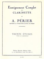 AUGUSTE PERIER: 30 ETUDES (CLARINET)