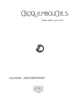 CLAUDE DELVINCOURT: CROQUEMBOUCHES NO.12: HUILE DE RICIN (PIANO SOLO) PIANO