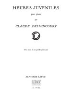 CLAUDE DELVINCOURT: HEURES JUVENILES NO.7 (PIANO SOLO) PIANO