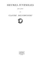 CLAUDE DELVINCOURT: HEURES JUVENILES NO.8 (PIANO SOLO) PIANO