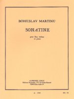 BOHUSLAV MARTINU: SONATINE POUR DEUX VIOLONS ET PIANO