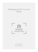 MIGOT GEORGES ZODIAQUE NO.07 LE LION PIANO BOOK PIANO