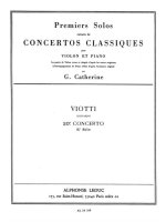 GIOVANNI BATTISTA VIOTTI: SOLO NO.1 FROM CONCERTO NO.20 (VIOLIN & PIANO)