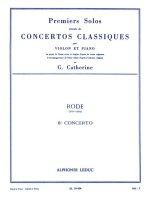 JACQUES-PIERRE RODE: SOLO NO.1 FROM CONCERTO NO.6 (VIOLIN & PIANO)