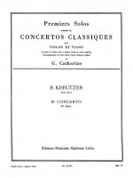 KREUTZER : PREMIERS SOLOS CONCERTOS CLASSIQUES -  CONCERTO NO. 9 (KREUTZER) -  VIOLON ET PIANO