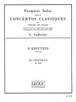 RODOLPHE KREUTZER: SOLO NO.1 FROM CONCERTO NO.13 IN D MAJOR (VIOLIN & PIANO)