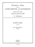 RODOLPHE KREUTZER: SOLO NO.1 FROM CONCERTO NO.18 IN E MINOR (VIOLIN & PIANO)