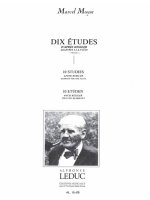 MARCEL MOYSE: 10 ETUDES D'APRES KESSLER (FLUTE SOLO)