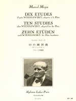 MARCEL MOYSE: TEN STUDIES AFTER WIENIAWSKY (FLUTE)
