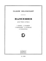 DELVINCOURT DANCERIES VIOLIN & PIANO BOOK
