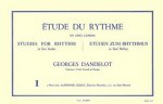 GEORGES DANDELOT : ETUDE DU RYTHME VOLUME 1