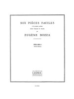 EUGENE BOZZA: PIECES FACILES NO.5: EILI-EILI, MELODIE HEBRAIQUE (VIOLIN & PIANO)