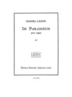 J.Y. DANIEL-LESUR: IN PARADISUM (ORGAN)